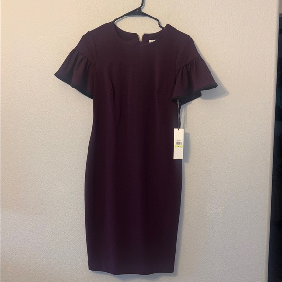 Calvin Klein Purple Dress - Picture 1 of 3